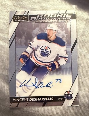 2023 UPPER DECK O-PEE-CHEE PLATINUM #R-VD VINCENT DESHARNAIS ROOKIE AUTO RC