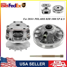 Primary Drive Clutch +Secondary Clutch Kit For 2016-2021 Polaris RZR 1000 XP & S