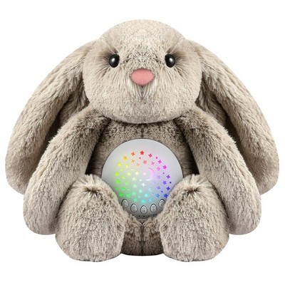  Baby Sleep Soother Bedtime Bunny with Starry Projector Night Light