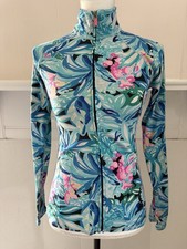 Lilly Pulitzer Womens Multicolor Floral Serena Full-Zip Jacket Size XS