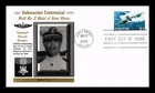 US COVER NAVY SUBMARINES CENTENNIAL FDC WWII MEDAL OF HONOR THERMOGRAPHED