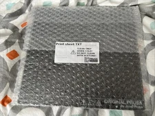 Genuine Prusa MK3 MK4 Textured Powder-coated PEI Sheet NEW SEALED 3D PRINTER