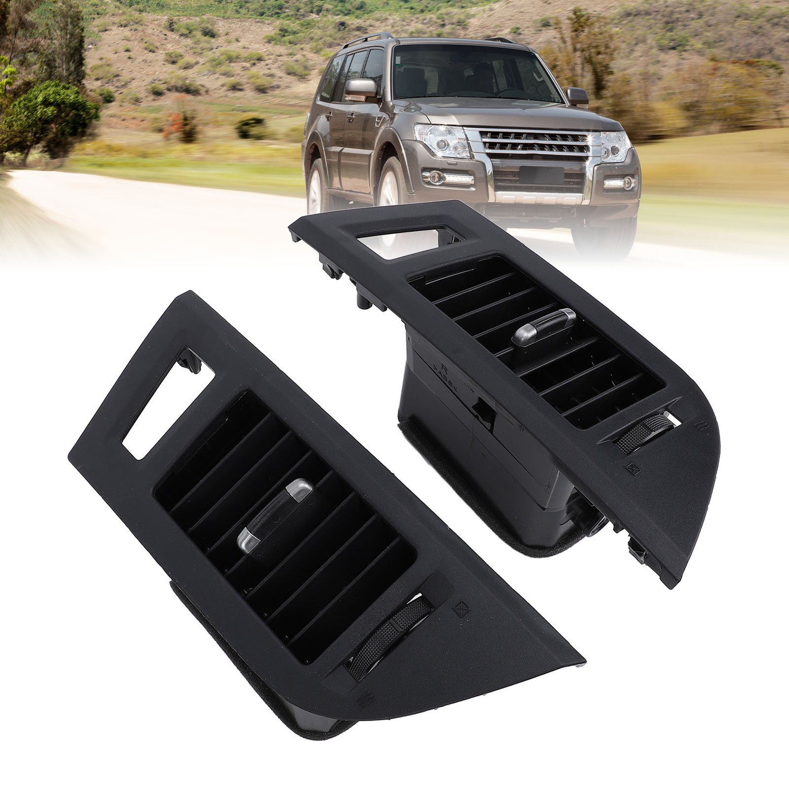Pair Of AC Air Vent Outlet Panel Improve Air Circulation Enhanced Comfort For Pa