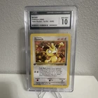Pokémon Meowth Team Rocket 1st Edition CGC 10 2000 Card 62/82 Regular
