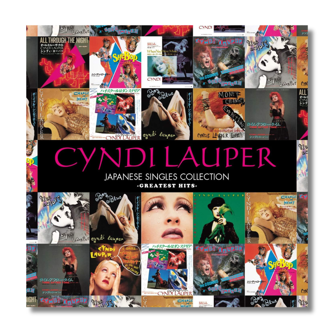 Cyndi Lauper Japanese Singles Collection Greatest Hits CD + DVD NEW