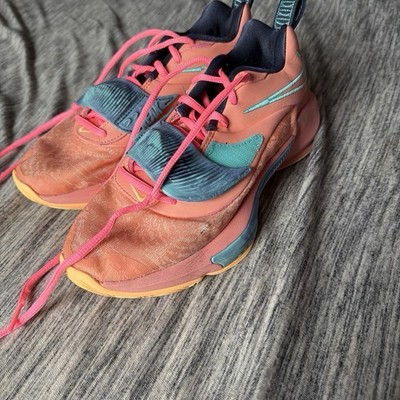 Nike Zoom Freak 3 Stay Freaky DA0694-600 Orange Synthetic Sneaker 2021