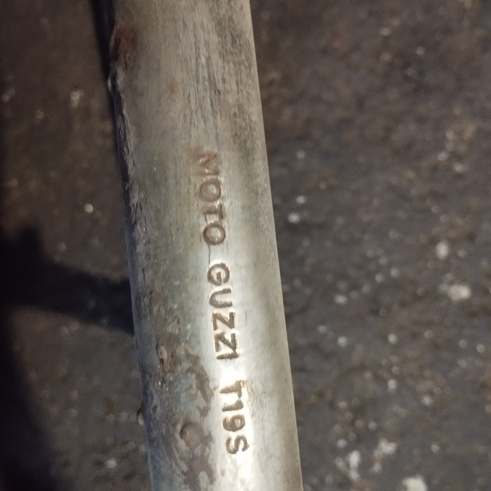 Moto Guzzi V35c Collettori Di Scarico curve Marmitte