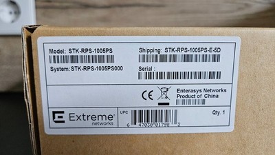 EXTREME NETWORKS / ENTERASYS STK-RPS-1005PS (OVP)
