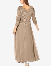 elegant satin dresses with sleeves A-Line Floor Length Satin Mother of the Bride Dresses COCOMELODY CM0358, Mint Green