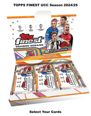 2024/25 Topps Finest UCC - Pick your card - Multibuy discount!