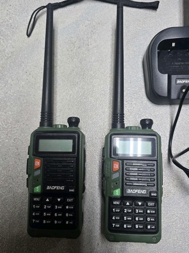 BAOFENG 10W Tri-Band UHF/VHF Walkie Talkie Long Range Two Way HAM Radio Scanner - 第 2/7 張圖片