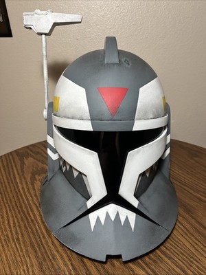 Life-size Custom Clone Wars Commander Wolffe Helmet