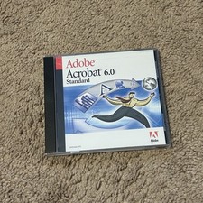 Adobe Acrobat 6.0 Standard For Windows PC w/ serial number