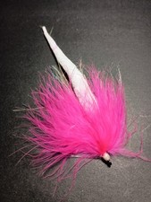 7"  Glow Weedless Dragon Tail Pike Bass Muskie Peacock Bass  Stripers Flies 