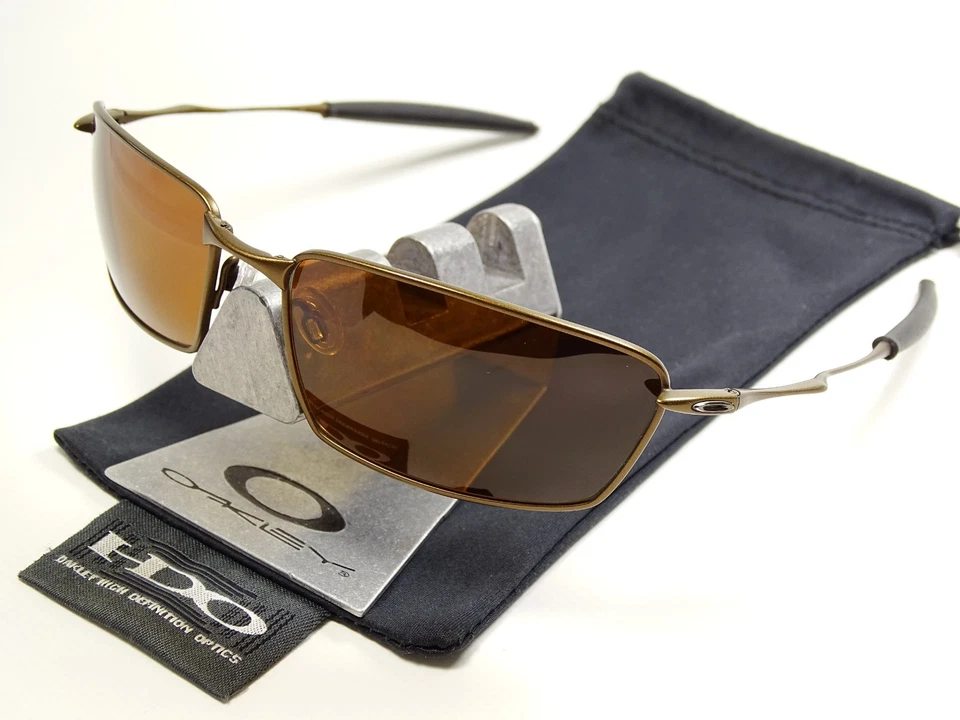 Oakley Square Whisker Brown Sonnenbrille Deviation Nanowire Ejector WireTap Why - Bild 2 von 4