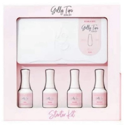 Kiara Sky | Gelly Tips Starter Kit | Coffin Long