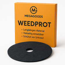 12-Piece Set Weed Control Fabric Tree Discs &Oslash; 30 Cm Protection Mat DE