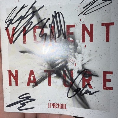 I Prevail - Violent Nature [New CD] Explicit Signed & Autographed
