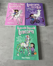 Phoebe and Her Unicorn Lot of 3 (1,2,4) Books Dana Simpson