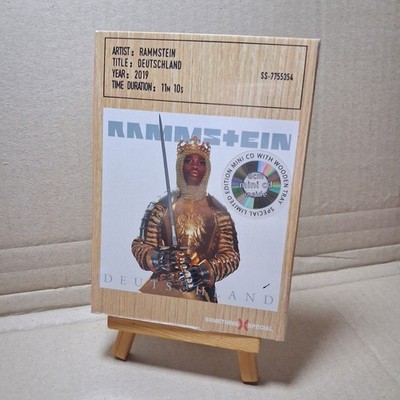 Rammstein - Deutschland (Single) (Wood Box, Mini-CD) SEALED! | eBay
