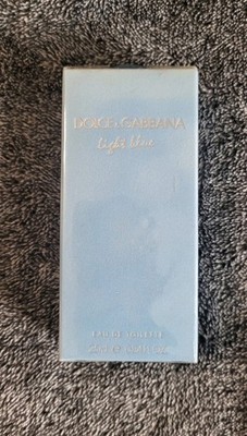 DOLCE & GABBANA LIGHT BLUE EAU DE TOILETTE SPRAY 25ml ~ 0.84oz NEW  & SEALED