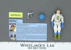 Maverick V1 100% Complete G.I. Joe 1987 Hasbro Vintage Action Figure