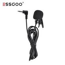3.5mm External Microphone for Android Car Stereo Radio BT GPS Audio Universal