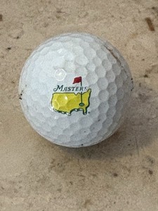 The Masters Golf Tournament Souvenir Golf Ball. Titleist Pro V1