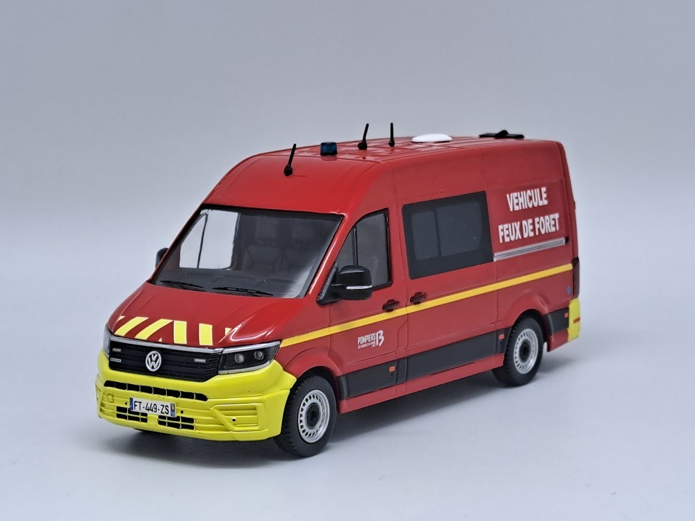 VOLKSWAGEN Crafter L2H2 Lambert VFF SDIS 13 hommage aux pompiers du 13 ODEON