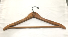 Vintage 1950s MCM Sheraton Hotels USA Made Motel Wooden Clothes Clothing Hanger