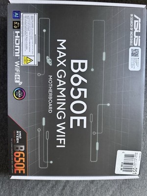 ASUS B650E MAX GAMING WIFI W - AMD B650 AM5 ATX Motherboard DDR 5 Brand New
