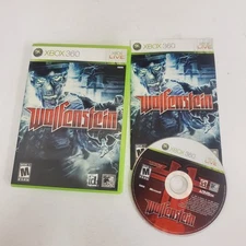 Wolfenstein (Microsoft Xbox, 360 2009) Complete w/ Manual CIB Tested Working EUC