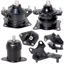 Set of 6 Engine Motors and Transmission Mounts Fits 2003-2007 Honda Accord 2.4L