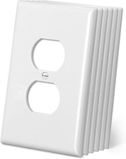 Oversized Duplex Outlet Covers Jumbo Electrical Wall Plate