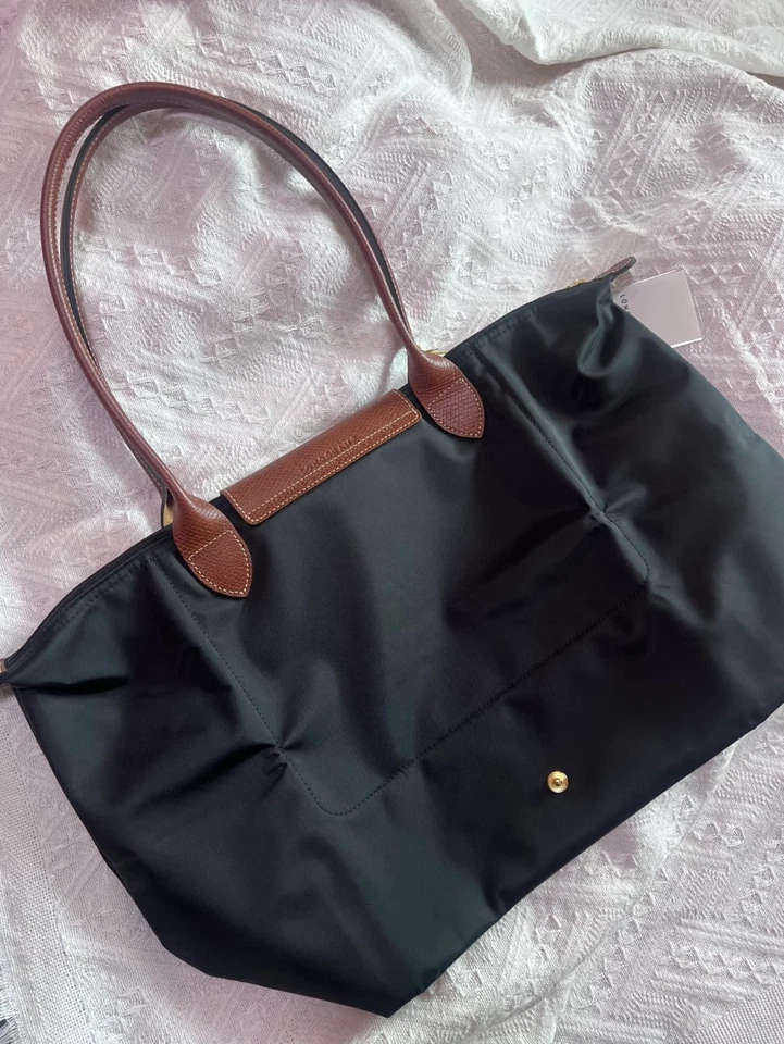 Longchamp Le Pliage negro grande Foto 3 de 4