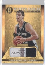2014-15 Panini Gold Standard White Threads Prime 4/25 Tiago Splitter #25 0q0