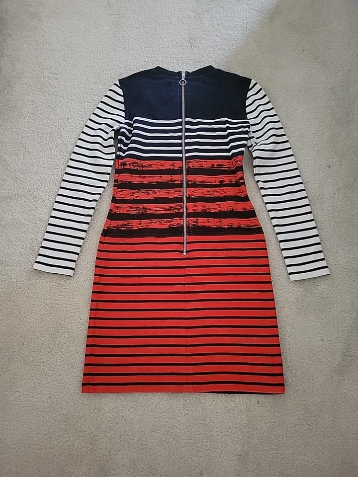 Vestido para mujer Petit Bateau Sailors talla S Xs Mariniere ceñido al cuerpo manga larga Foto 2 de 4
