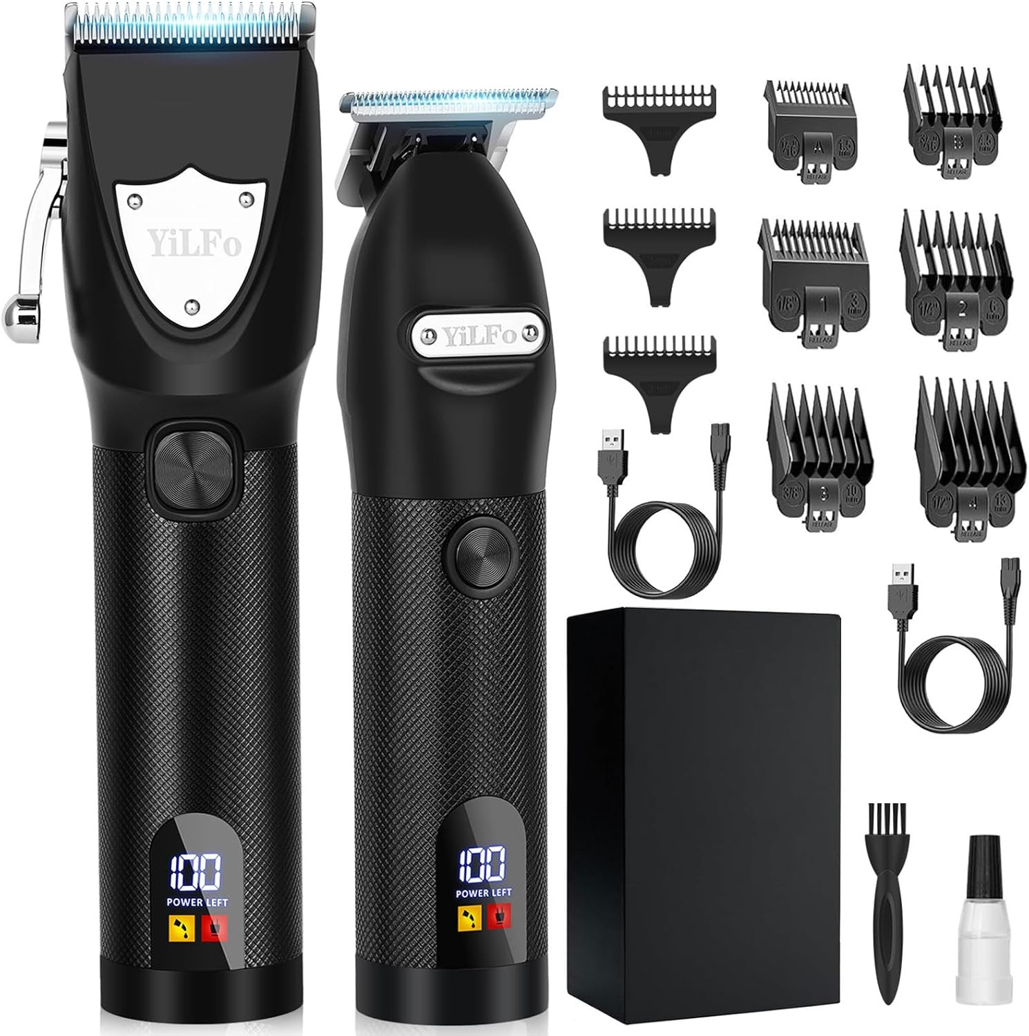 Mini Tagliacapelli Professionale Uomo: Kit Regolabarba da Viaggio