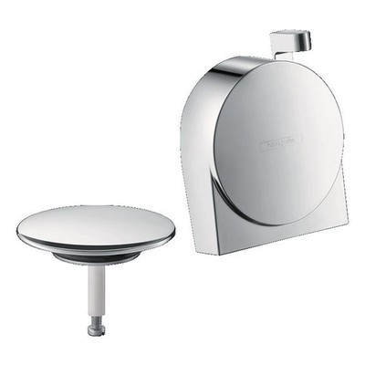 Hansgrohe Exafill S Fertigset Wanneneinlauf, Ablauf-, Überlaufgarnitur, Chrom