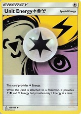 Unit Energy LightningPsychicMetal 138/156 Ultra Prism Pokemon NM