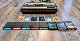  Mattel Electronics Intellivision Video Game Console 8 Game Model 2609 Untested 
