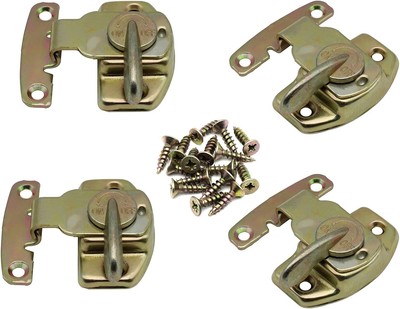 4 Pack Dining Table Lock Heavy Duty Align-N-Lock 4PACK, Color zinc 