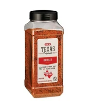 H-E-B HEB Texas Originals Brisket Rub Spice Blend BBQ Texas Size Pack, 28 oz