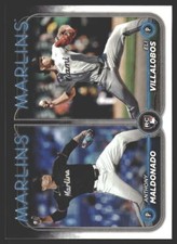 Eli Villalobos / Anthony Maldonado RCOM, RC #US305 2024 Topps Update Marlins RC