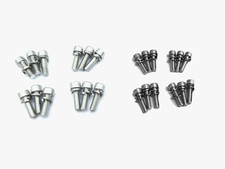 Honda Cbr1100 Xx Blackbird Stainless Carb Carburettor Float Bowl+Cap Bolt Screws