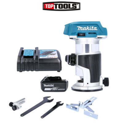 Makita DRT50ZX4 18V Brushless Router/Trimmer With x 6Ah