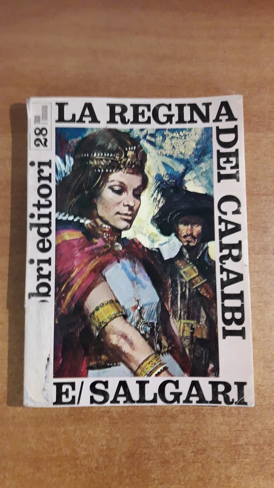 Emilio Salgari n°28 29 31 -La Regina del Caraibi... Fratelli Fabbri Editori 1968 - Immagine 2 di 4