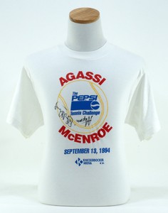 Andre-Agassi-John-McEnroe-1994-Pepsi-Tennis-Challenge-Autographed-T-Shirt-Large