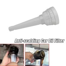 Strumento rimozione filtro olio auto antiscaldamento imbuto universale per uso auto