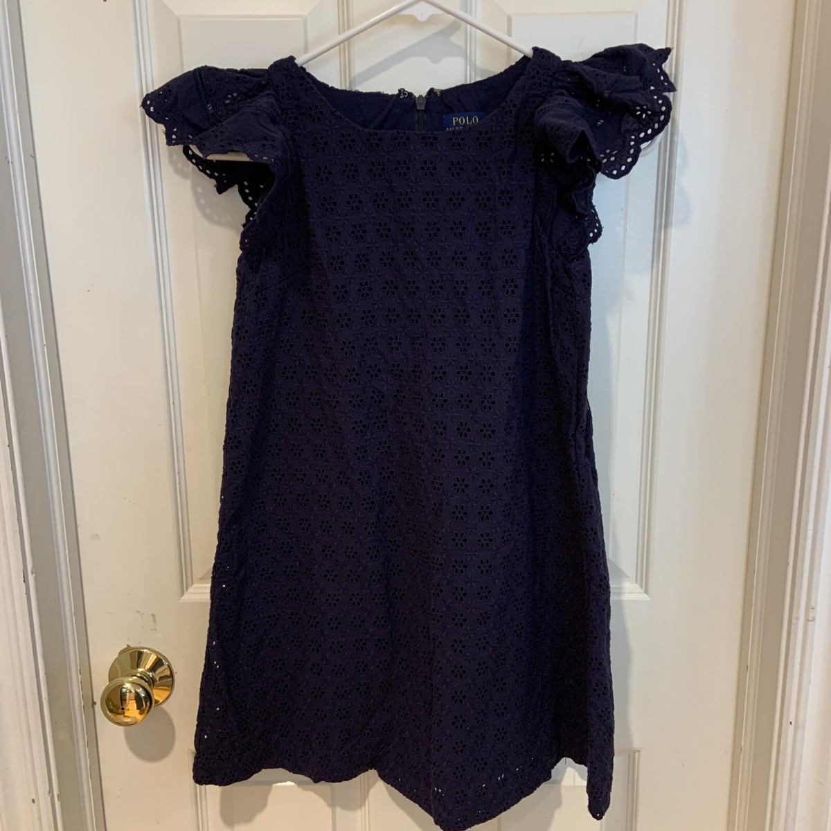 chinese dress ladies Ralph Lauren Womens Stripe Trim Lace Mini Dress, Blue, 8 at Amazon Women's  Clothing store
